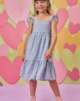 Vestido em Tricoline Neon Dots 86630 Infanti Infantil Menina