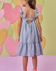Vestido em Tricoline Neon Dots 86630 Infanti Infantil Menina
