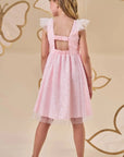 Vestido em Tule Borboleta 87184 Infanti Infantil Menina