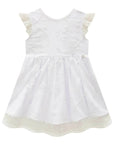Vestido em Tule Bordado 86878 Infanti Bebê Menina