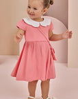 Vestido em Twill Rayon (acompanha Bolsa) 87110 Infanti Bebê Menina