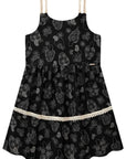 Vestido em Visco Twill 82926 Infanti Infantil Menina