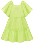 Vestido em Viscose 93273 Infanti Infantil Menina