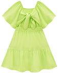 Vestido em Viscose 93273 Infanti Infantil Menina