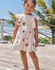 Vestido em Viscose Bordado 96581 Infanti Infantil Menina