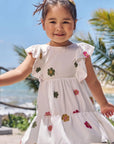 Vestido em Viscose Bordado 96581 Infanti Infantil Menina