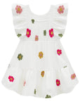 Vestido em Viscose Bordado 96581 Infanti Infantil Menina