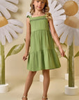 Vestido em Viscose Lirio 88145 Infanti Infantil Menina