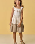 Vestido em Viscose Lírio 89107 Infanti Infantil Menina