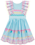 Vestido Junino Candy Color em Malha Power e Nylon 97814 Kukiê Infantil Menina
