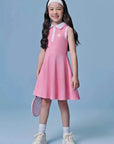 Vestido Polo em Soft Line 94637 Infanti Infantil Menina