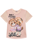 Blusa em Meia Malha 92641 Infanti Infantil Menina