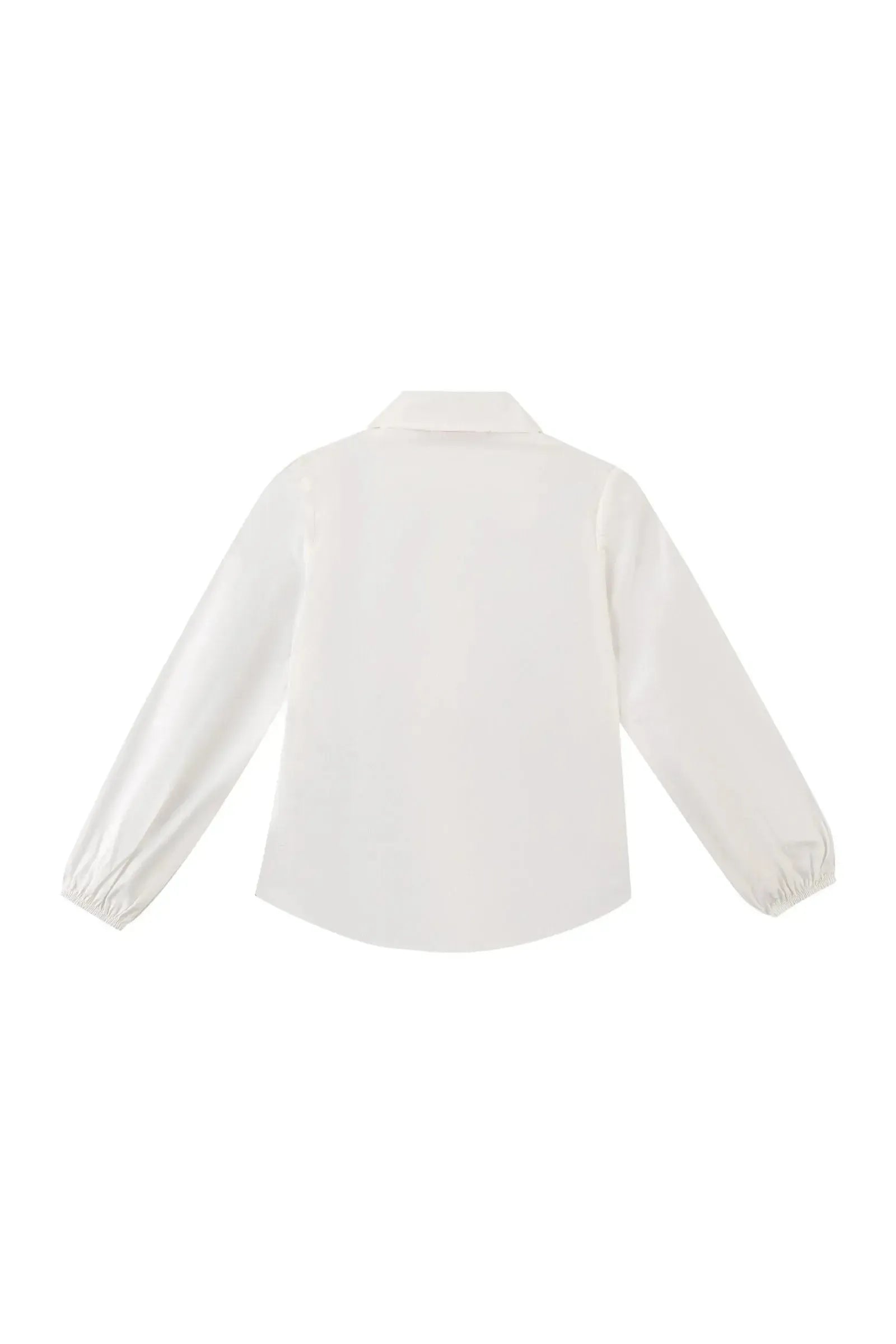Camisa em Tricoline com Elastano 91811 Kukiê Infantil Menina