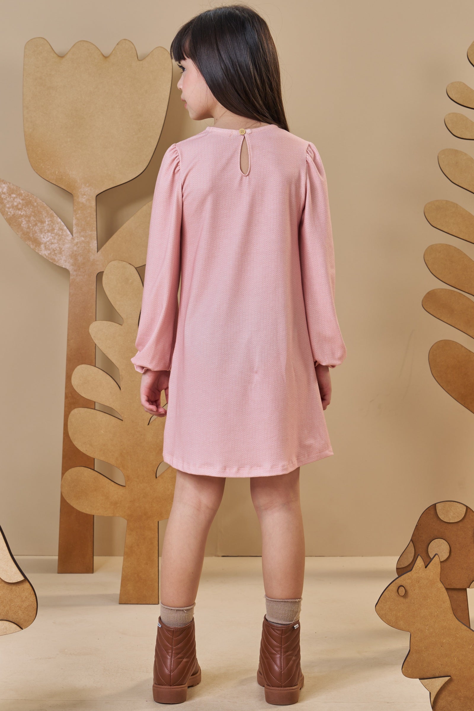 Vestido em Malha Fresh 89159 Infanti Infantil Menina