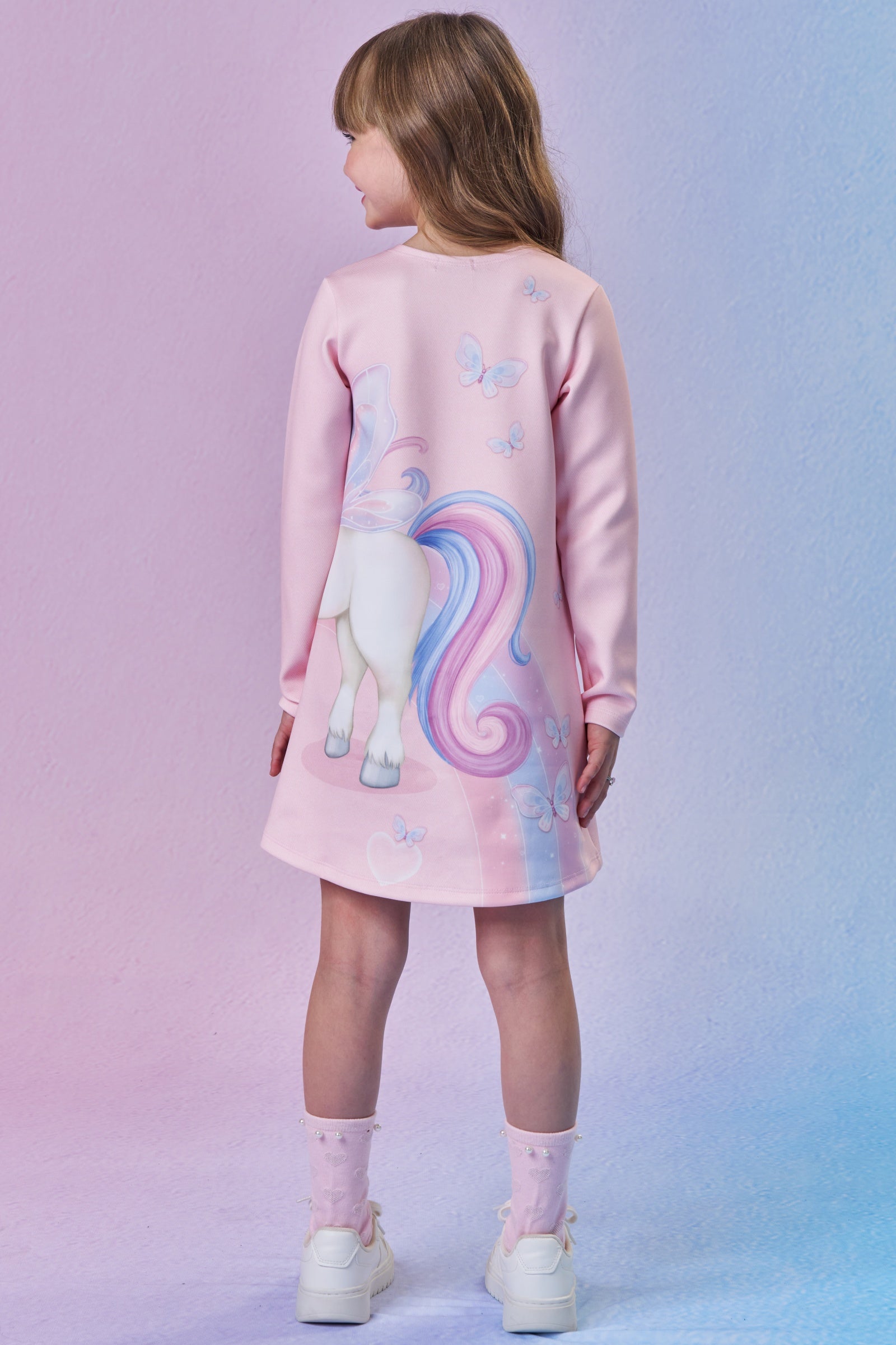 Vestido em Fly Tech 89215 Infanti Infantil Menina