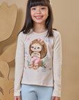 Blusa em Cotton 89414 Infanti Infantil Menina