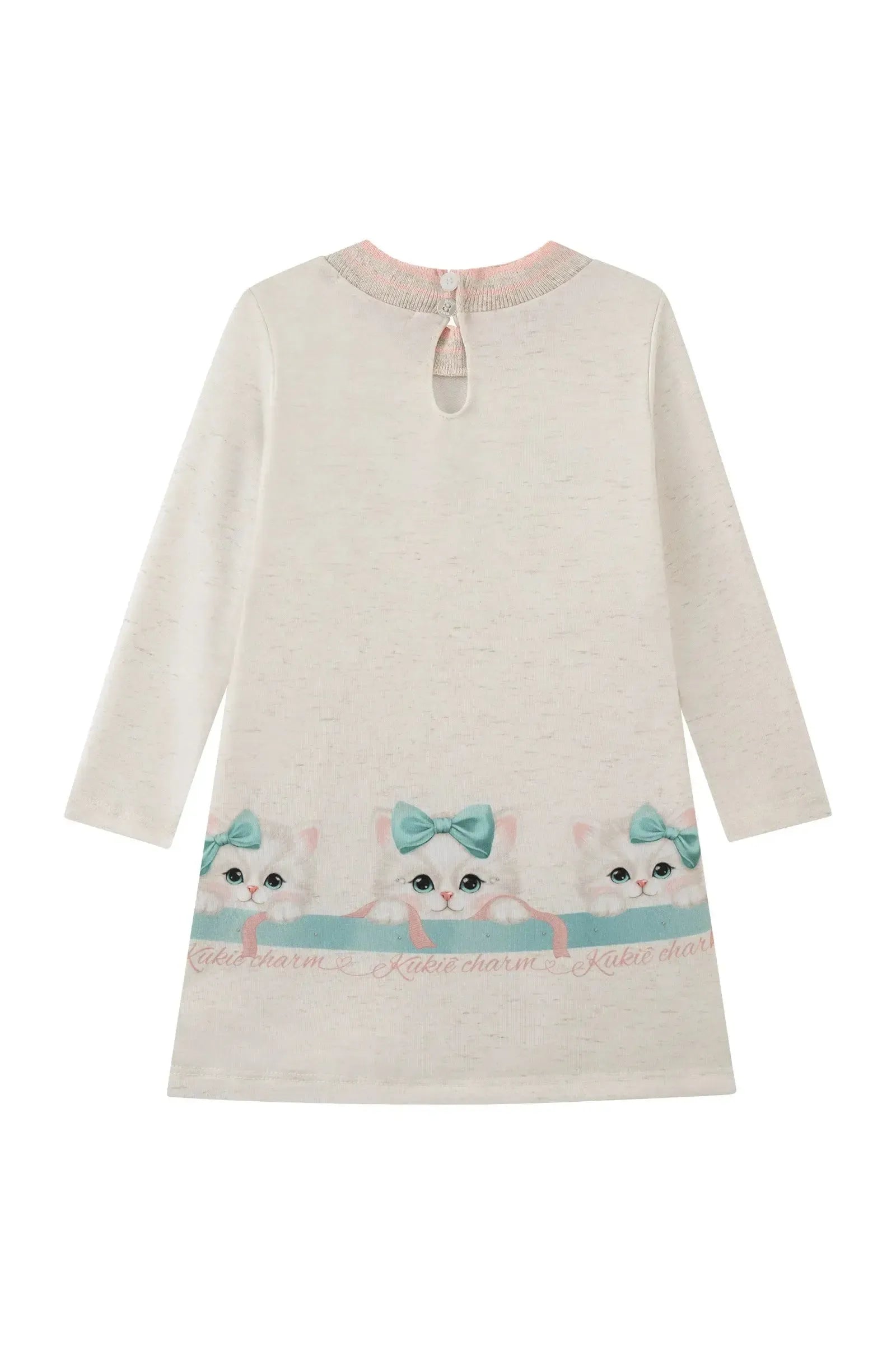 Vestido em Molecotton 92153 Kukiê Bebê Menina