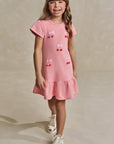 Vestido em Moletwill 93396 Infanti Infantil Menina