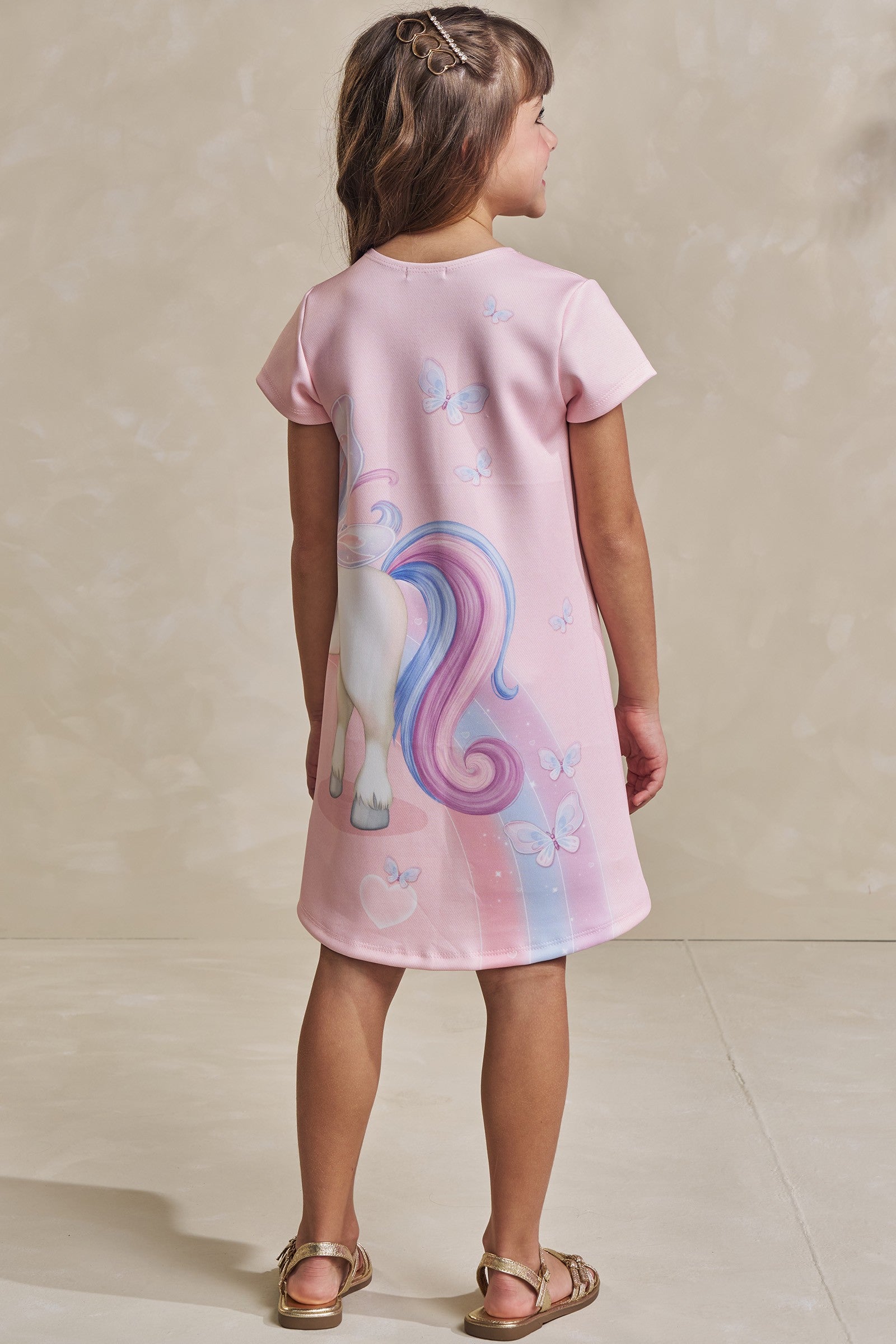 Vestido em Fly Tech 93439 Infanti Infantil Menina