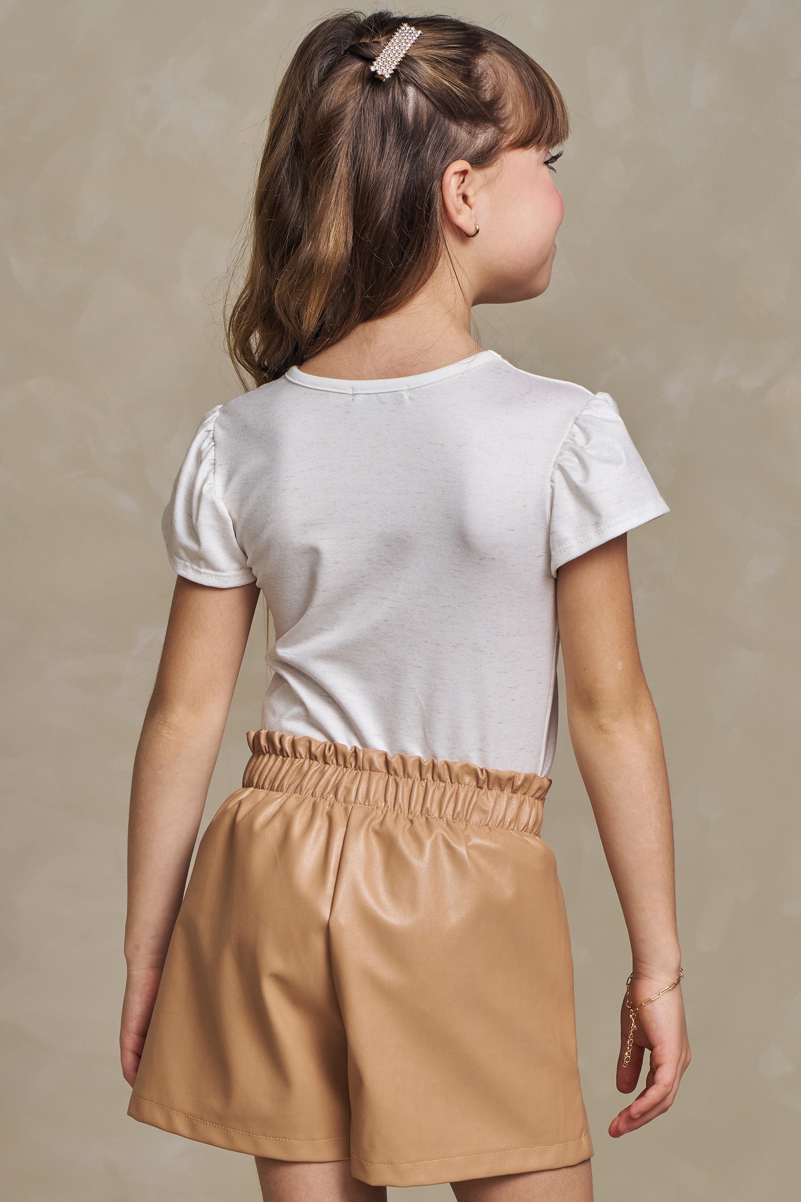 Blusa em Malha Comfy 93459 Infanti Infantil Menina