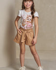 Blusa em Malha Comfy 93459 Infanti Infantil Menina
