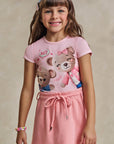 Blusa em Malha Fresh 93461 Infanti Infantil Menina