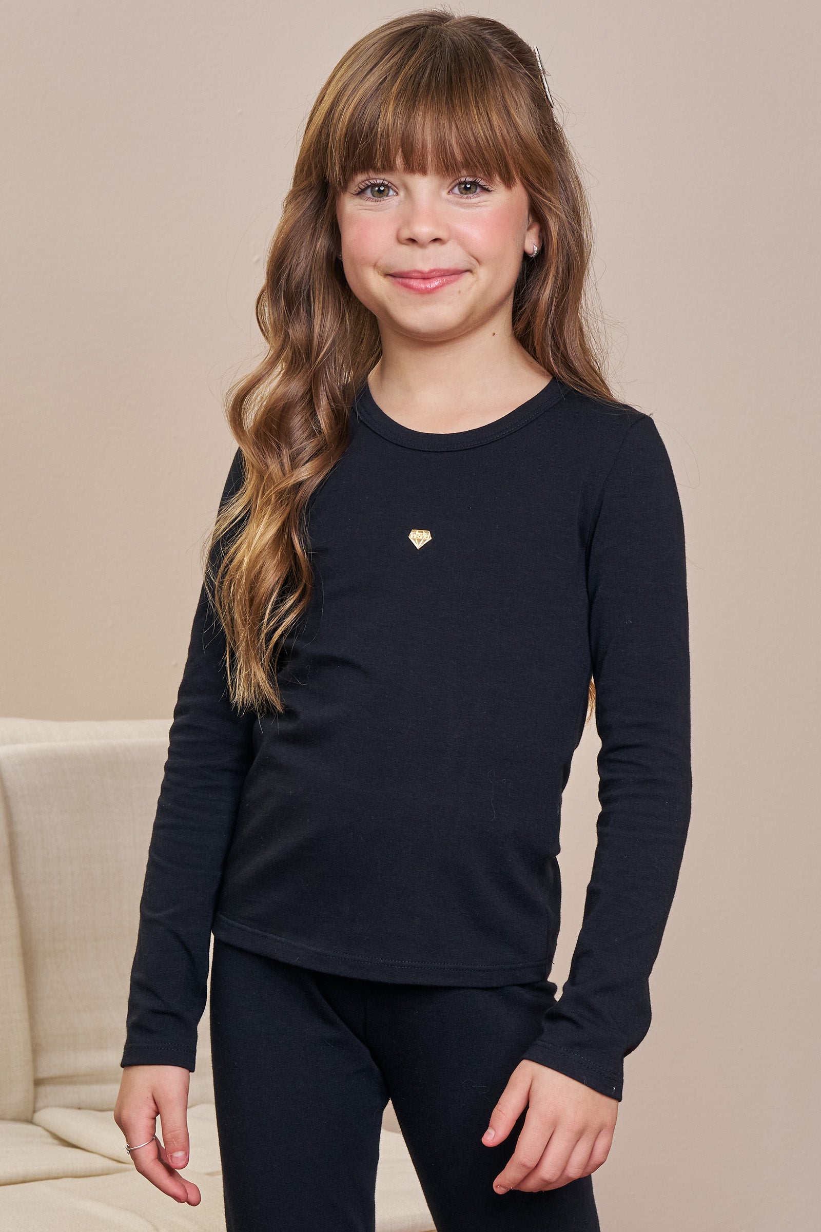 Blusa em Cotton 93621 Infanti Infantil Menina