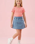 Blusa em Canelado Liz 94359 Infanti Infantil Menina