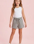 Shorts em Moletom sem Pelúcia 94374 Infanti Infantil Menina