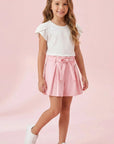 Shorts em Molevisco 95761 Infanti Infantil Menina