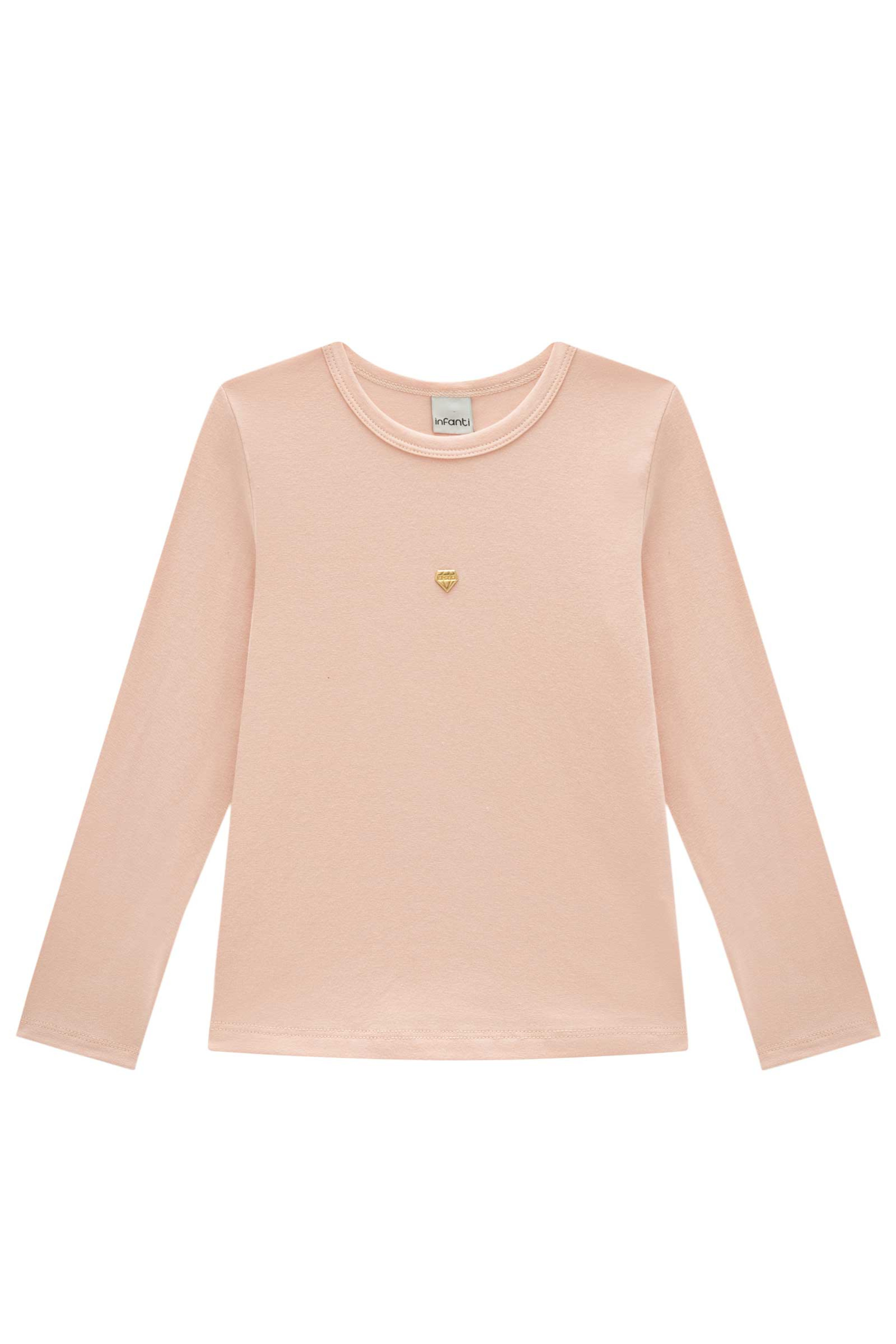 Blusa em Cotton 93619 Infanti Infantil Menina