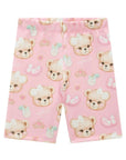 Bermuda Biker em Fly Tech 98078 Infanti Infantil Menina