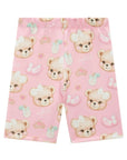 Bermuda Biker em Fly Tech 98078 Infanti Infantil Menina