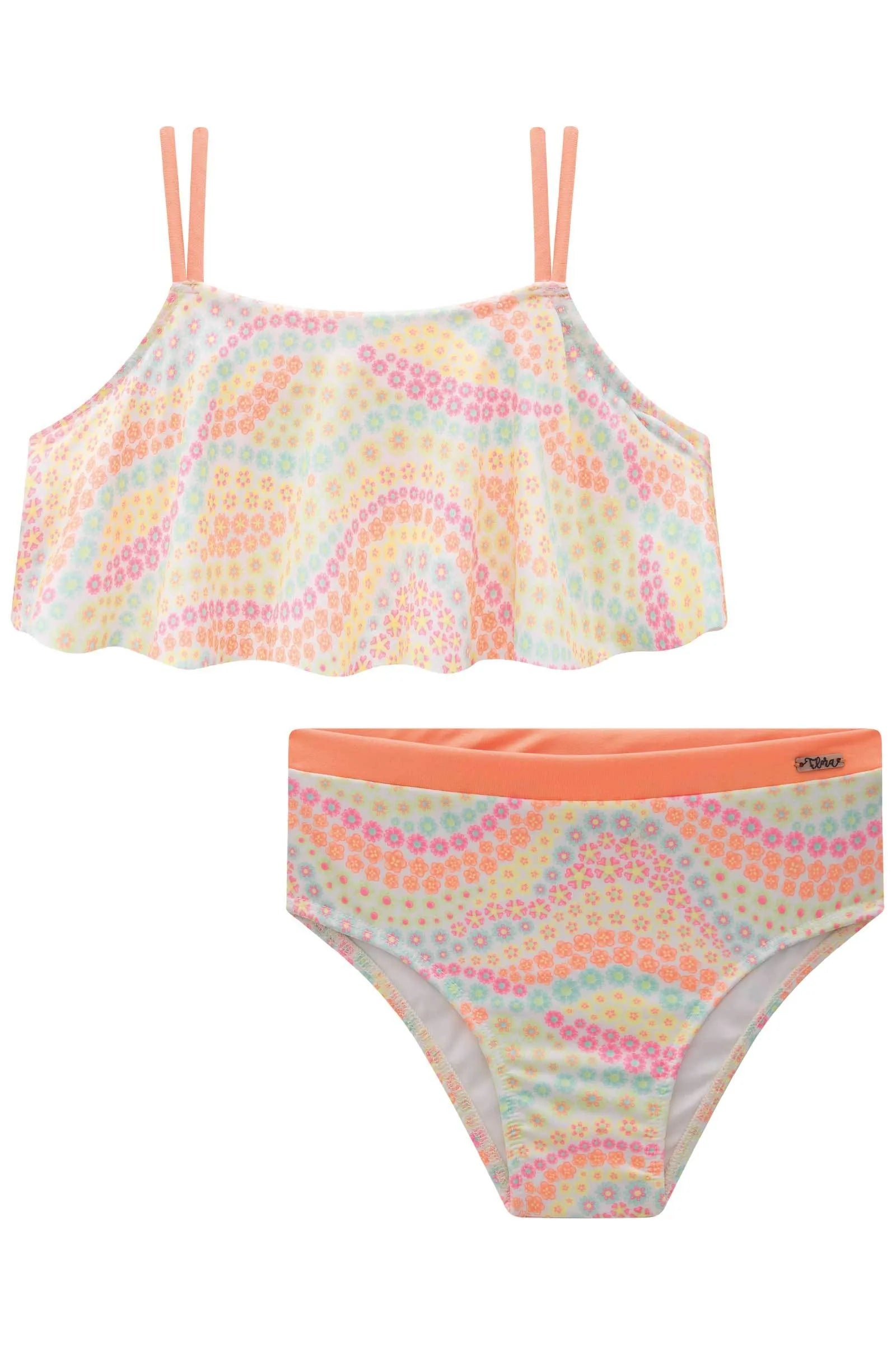 Biquíni em Malha Uv Dry com Proteção Uv 50+ 84492 Infanti Infantil Menina
