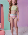 Biquíni em Malha UV Dry com Proteção UV 50+ 95933 Infanti Infantil Menina