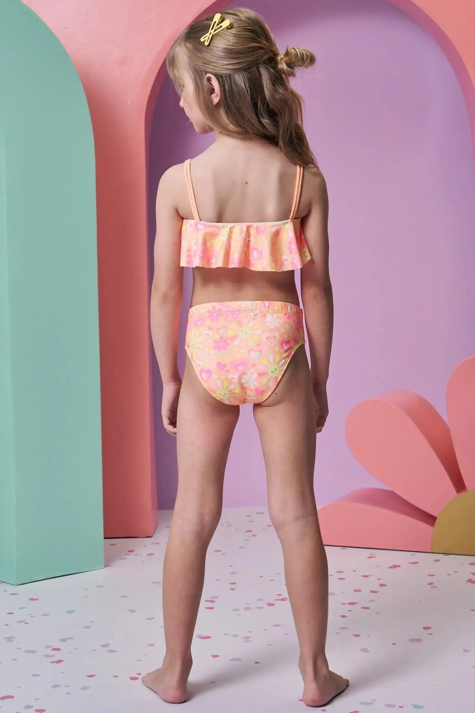 Biquíni em Malha UV Dry com Proteção UV 50+ 96608 Infanti Infantil Menina