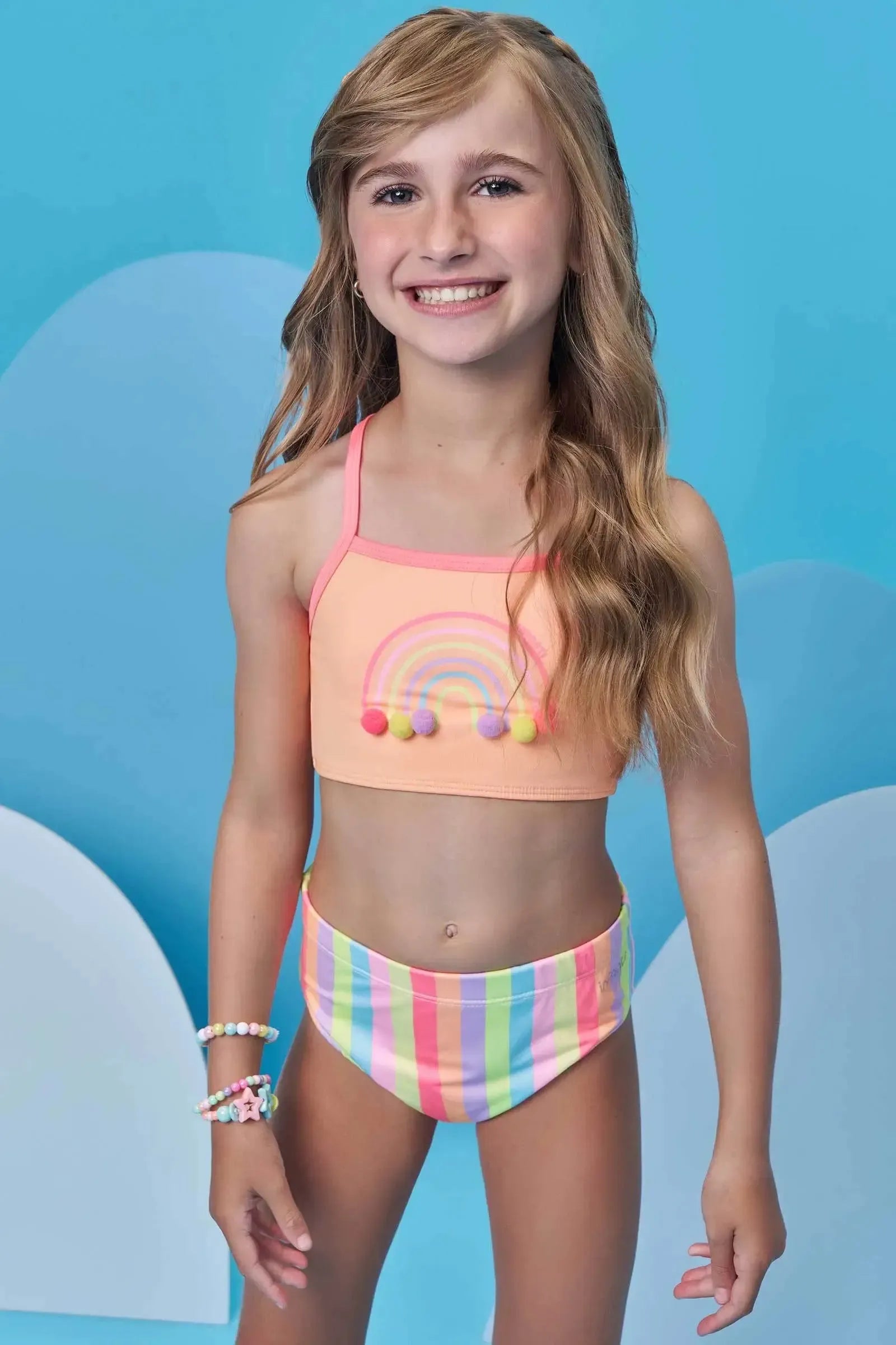 Biquíni em Malha UV Dry com Proteção UV 50+ 98407 Infanti Infantil Menina