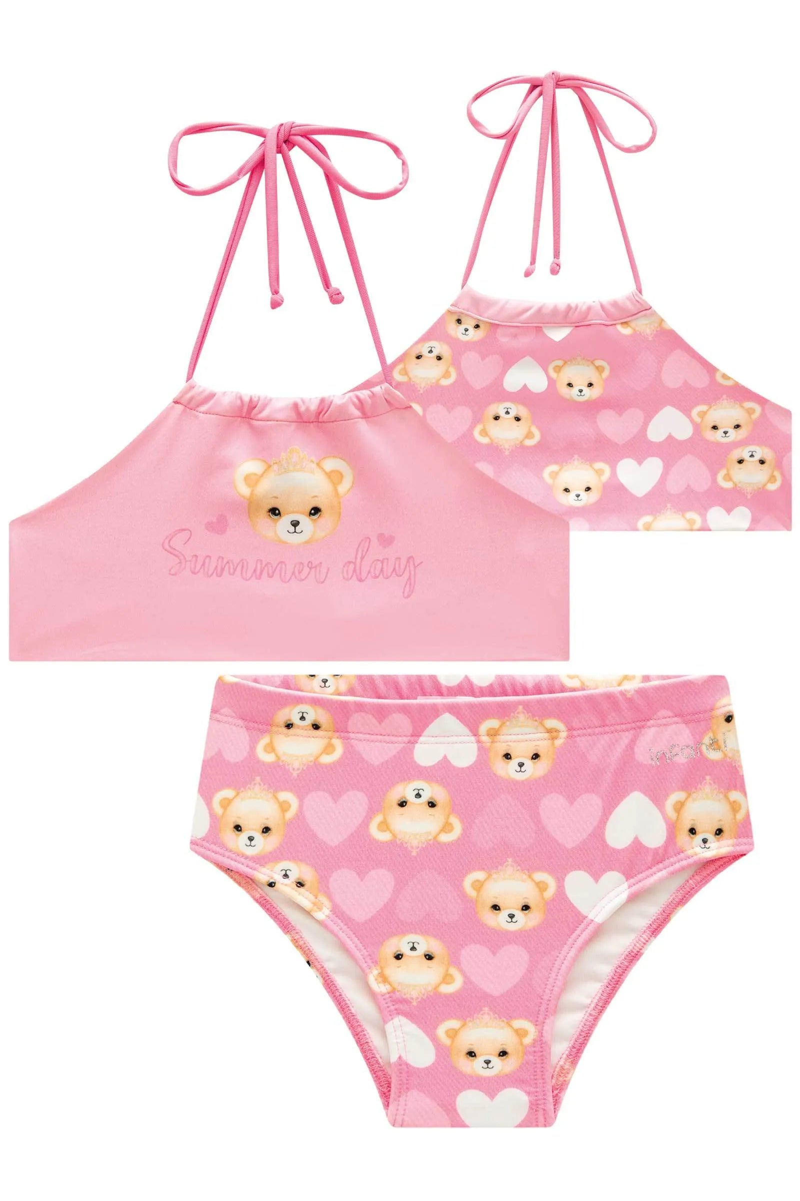 Biquíni Reversível em Malha Uv Dry com Proteção Uv 50+ 84983 Infanti Infantil Menina