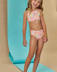 Biquíni Reversível em Malha UV Dry com Proteção UV 50+ 87813 Infanti Infantil Menina