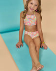 Biquíni Reversível em Malha UV Dry com Proteção UV 50+ 87813 Infanti Infantil Menina