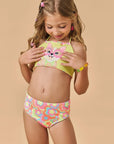 Biquíni Reversível em Malha UV Dry com Proteção UV 50+ 87813 Infanti Infantil Menina
