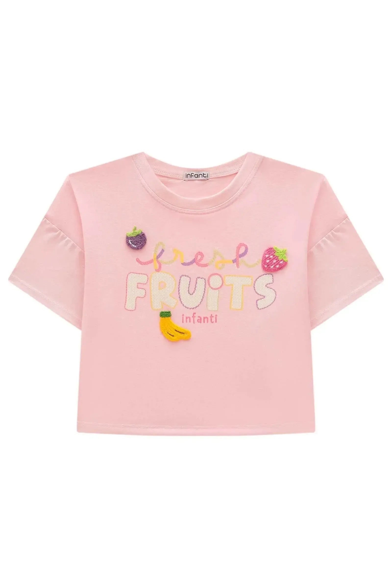 Blusa em Meia Malha 94597 Infanti Infantil Menina