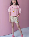 Blusa em Meia Malha 94597 Infanti Infantil Menina