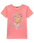 Blusa Alongada em Meia Malha 94917 Infanti Infantil Menina