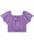 Blusa Boxy em Air Flow 76197 Infanti