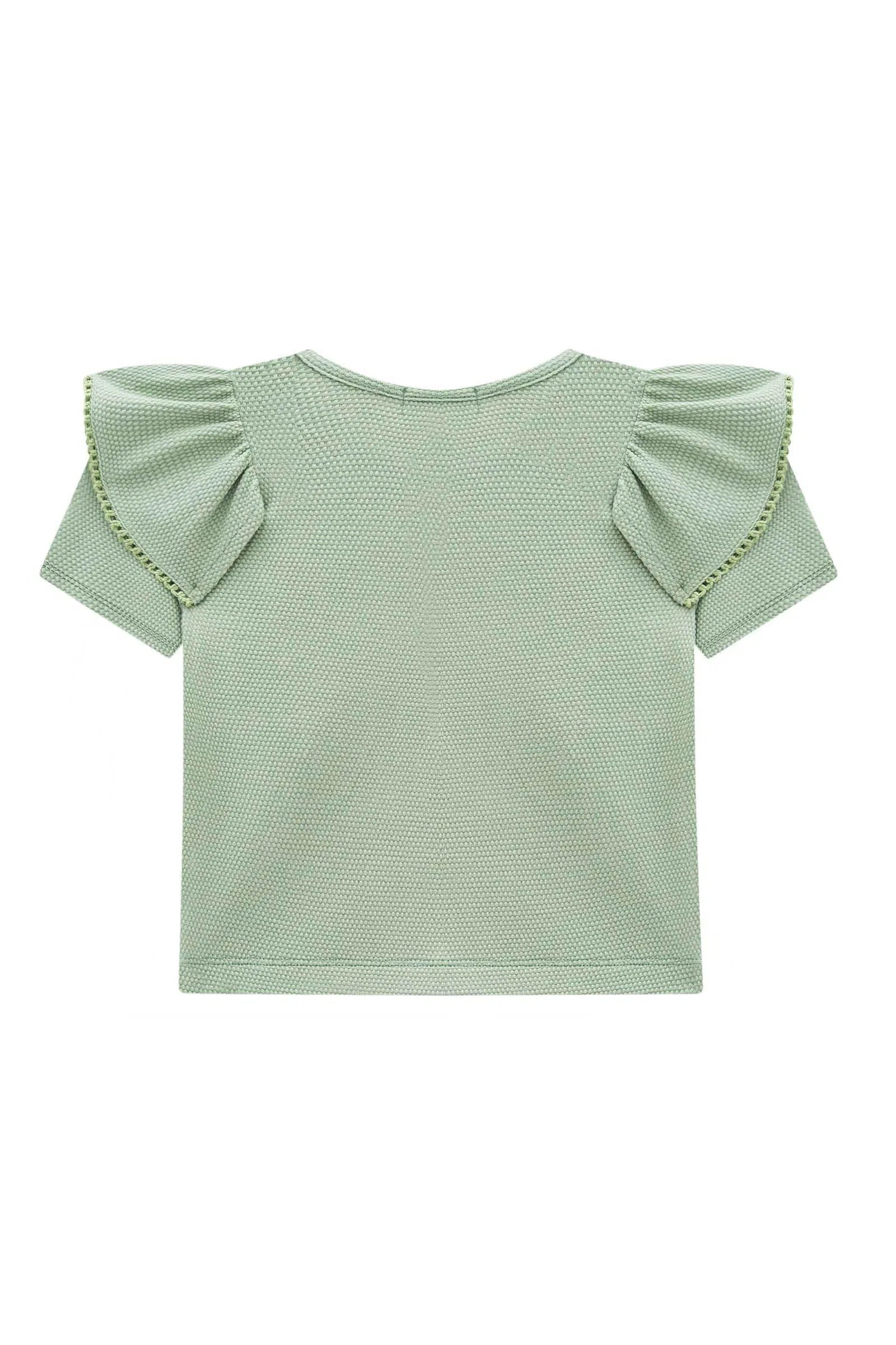 Blusa Boxy em Malha Bee 82205 Infanti