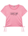 Blusa Boxy em Malha Bubllle Confort 76150 Infanti