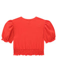 Blusa Boxy em Malha Capri 74567 Infanti