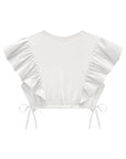 Blusa Cropped Over em Meia Malha 75681 Infanti