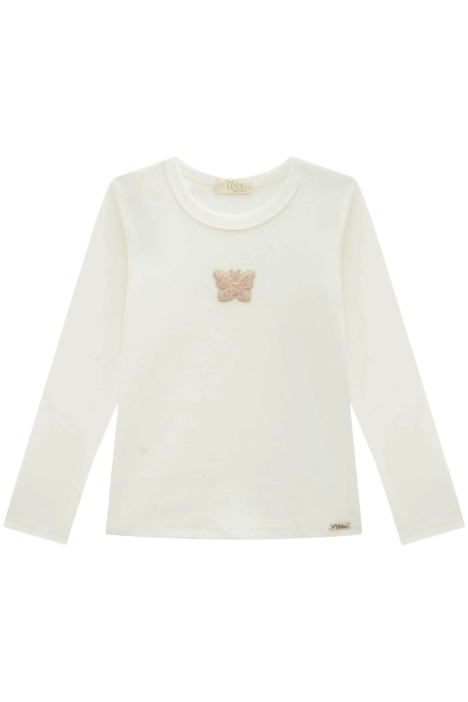Blusa em Canelado Liz 89417 Infanti Infantil Menina